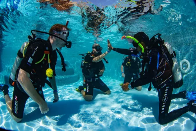 Scuba diving in Marsa Alam