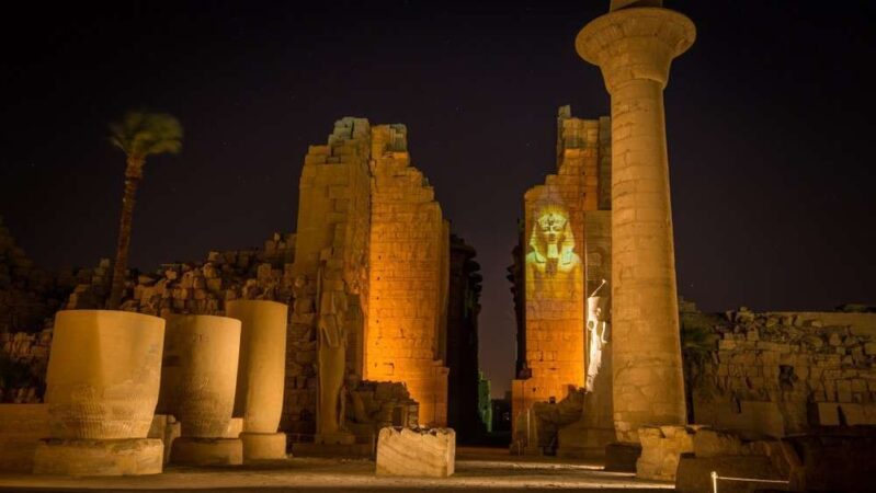 Sound and Light Show at Karnak Temples