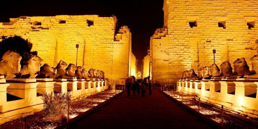 Sound and Light Show at Karnak Temples