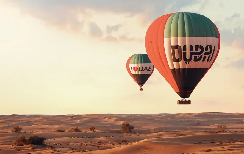 Hot air balloon Dubai